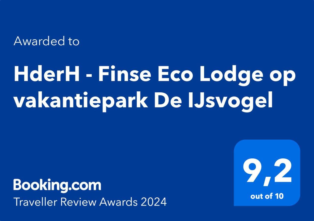 Hderh - Eco Lodge Op Vakantiepark De Ijsvogel, Zwembaden, Kids Fun, Natuur En Rust Voorthuizen Exterior foto
